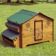 High-quality HPL chicken coop, red mite resistant