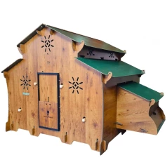 High-quality HPL chicken coop, red mite resistant