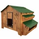 High-quality HPL chicken coop, red mite resistant