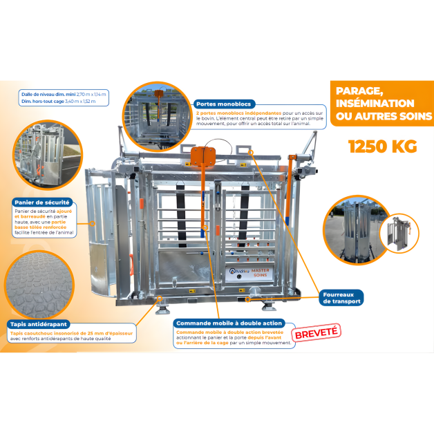Cage de contention Andrieu MASTER SOINS