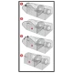 Cage piège multi capture contre les nuisibles