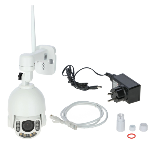 Caméra Pro de surveillance 4G/LTE rotative 360°