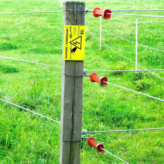 Elastisch koord Gallagher Wit 50 m