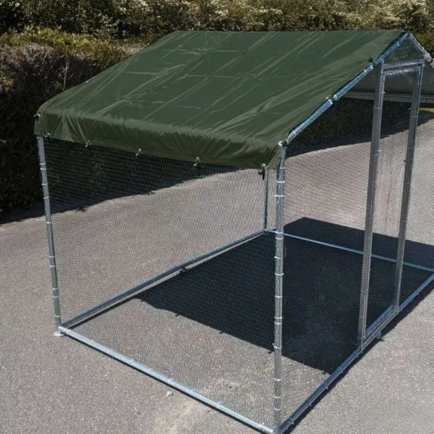 Replacement tarp for chicken enclosure