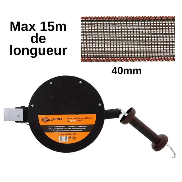 Gallagher Reel Barrier Tape and Cord