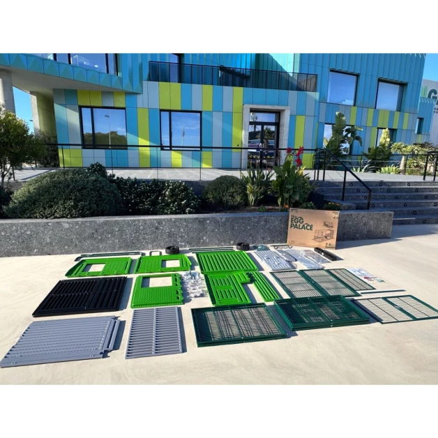 Mobiel Kippenhok EGG COLLECTION GAUN