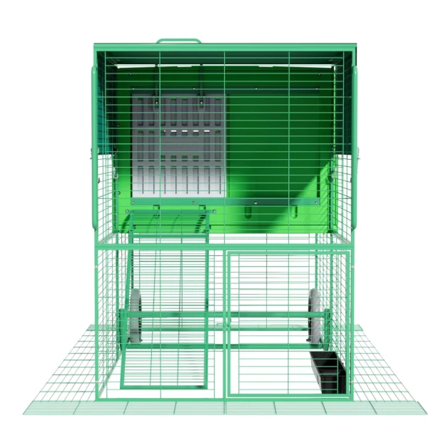 Mobile Chicken Coop EGG COLLECTION GAUN