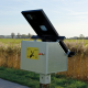 Solar energizer MBS400 with anti-theft system