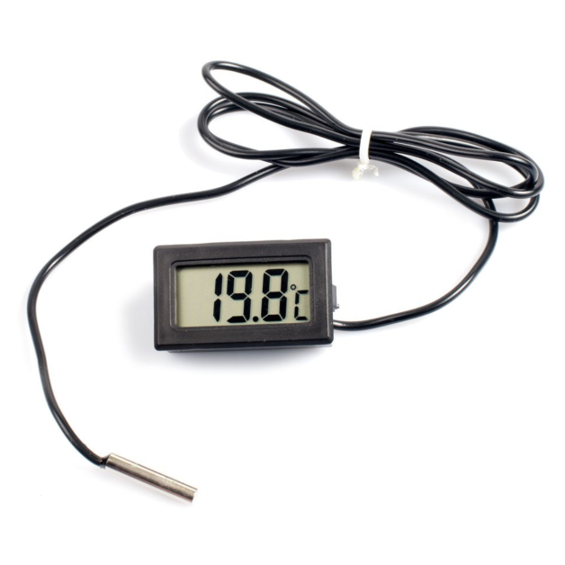 Thermomètre digital pour couveuse avec sonde extra longue