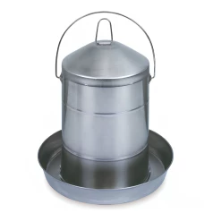 Double-walled stainless steel waterer by Gaun