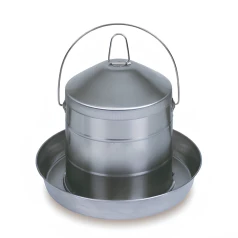 Double-walled stainless steel waterer by Gaun