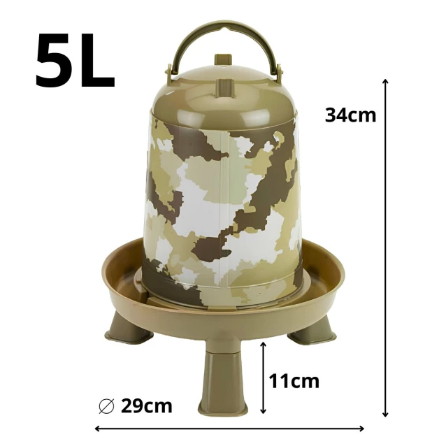 Abreuvoir camouflage 5 L Gaun