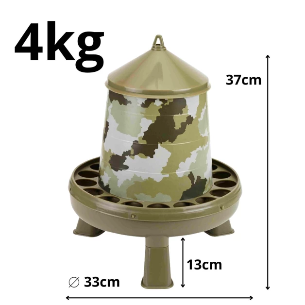 Camouflage feeder 4 kg Gaun