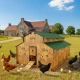 HPL chicken coop for 25 hens - base module