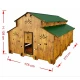 poulailler HPL 25 poules - module de base