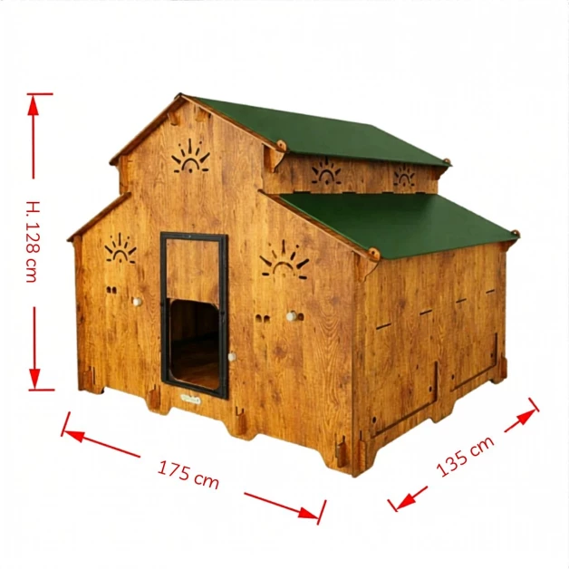 poulailler HPL 25 poules - module de base