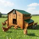 High-quality HPL chicken coop, red mite resistant