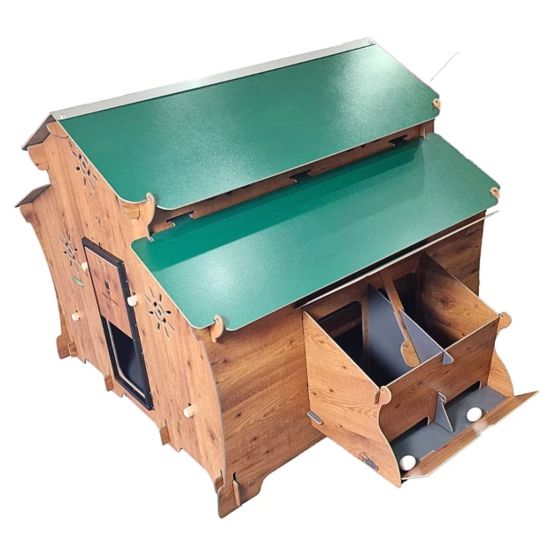 High-quality HPL chicken coop, red mite resistant