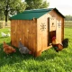 High-quality HPL chicken coop, red mite resistant