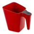 Voerschep 2 liter : Kleur:Rood/Antraciet