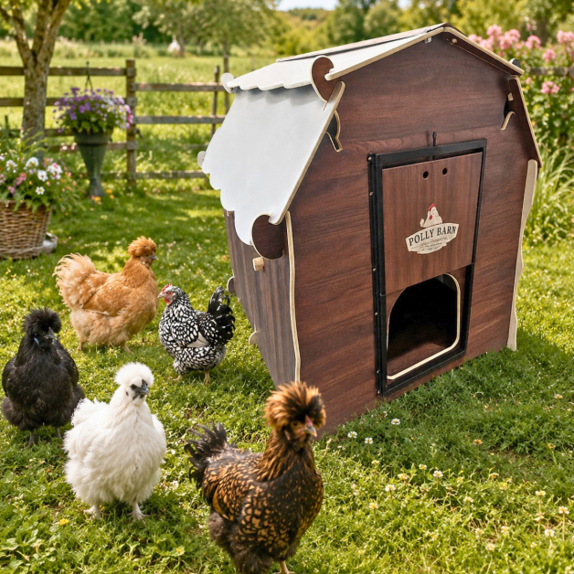 Poulailler écologique en fibre végétale pour 5 poules