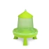 Mangeoire sur pieds : Capacit&eacute; - Nourrisseurs :4 kg (6-8 poules), Accessoire mangeoire:Sans auvent