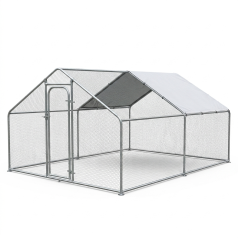 Enclos grillagé renforcé prémium 12 m²