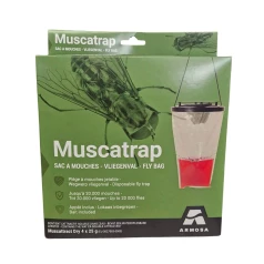 Muscatrap Armosa – Sac piège à mouches avec attractif