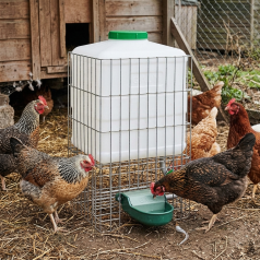 Dog waterer with a 20-liter reservoir