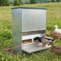 Mangeoire trémie galva anti-nuisible 40 kg