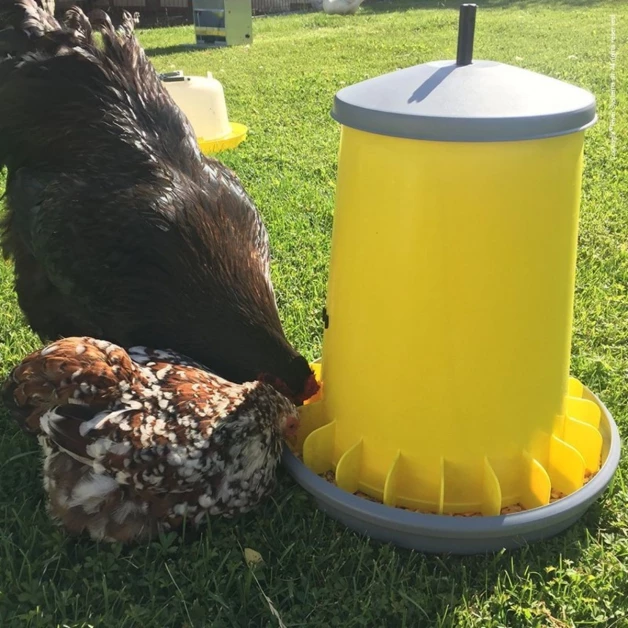 Anti-verspilling argus voedertrechter 20 liter voor kippen en kuikens