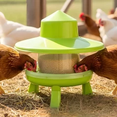 4 kg raised chicken feeder with canopy