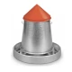 Galvanized poultry feeder for 10 or 20 kg
