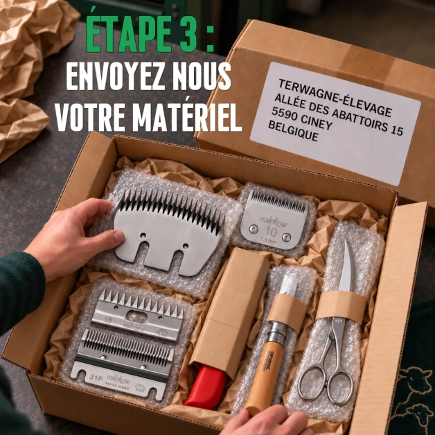 Service d'affûtage