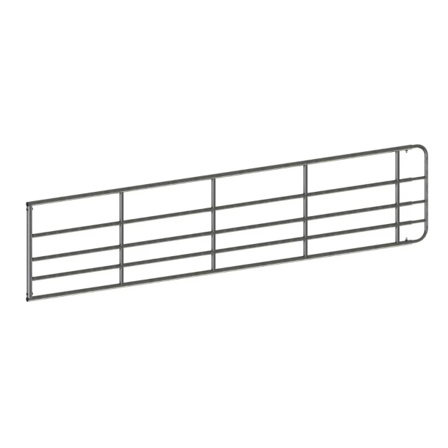 Barrière d'herbage réglable Kerbl 1,10 m  Acier galvanisé à chaud