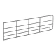 Barrière d'herbage réglable Kerbl 1,10 m  Acier galvanisé à chaud