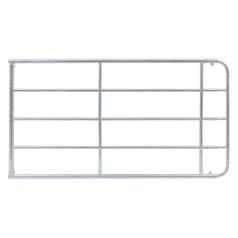 Barrière d'herbage réglable Kerbl 1,10 m  Acier galvanisé à chaud