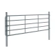 Barrière d'herbage réglable Kerbl 1,10 m  Acier galvanisé à chaud