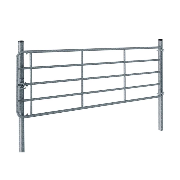 Barrière d'herbage réglable Kerbl 1,10 m  Acier galvanisé à chaud