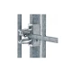 Barrière d'herbage réglable Kerbl 1,10 m  Acier galvanisé à chaud
