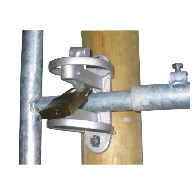 Barrière d'herbage réglable Kerbl 1,10 m  Acier galvanisé à chaud