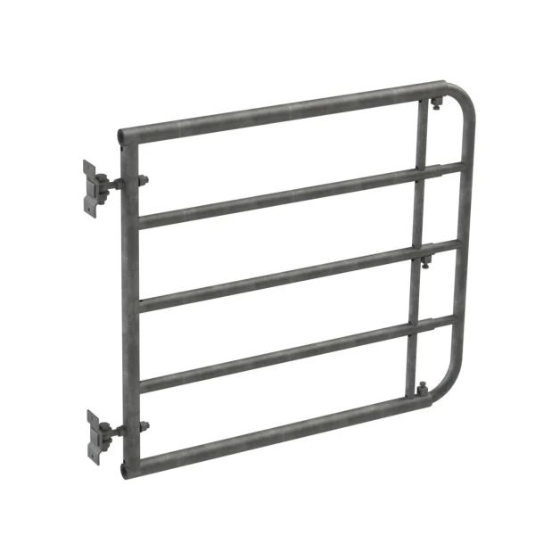 Barrière d'herbage réglable Kerbl 1,10 m  Acier galvanisé à chaud