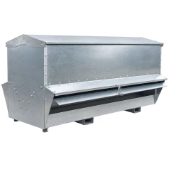 Galvanized outdoor hopper 500 kilos