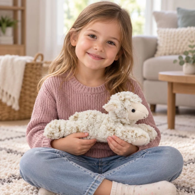 Peluche "Pia" chèvre ou mouton