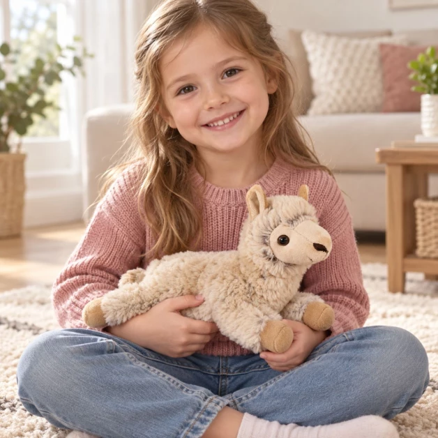 Peluche Lama Alpaga - 32 cm