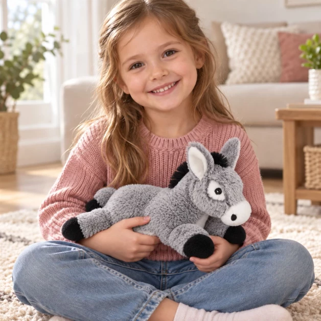 "PIA" Donkey Plush – 24 cm