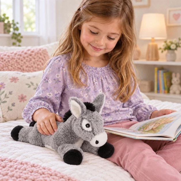 "PIA" Donkey Plush – 24 cm