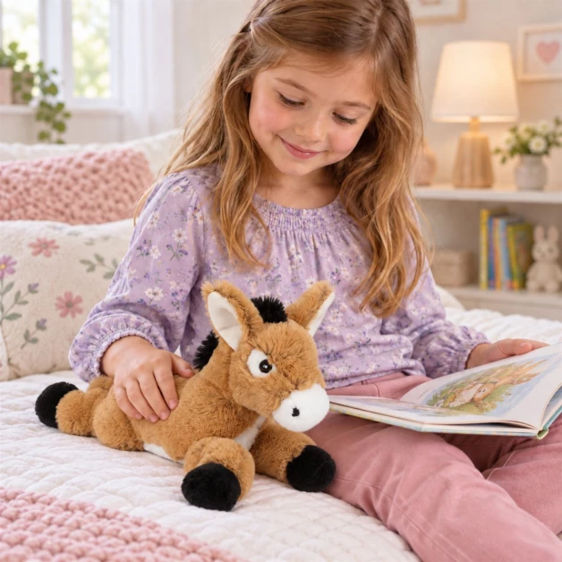 "PIA" Donkey Plush – 24 cm