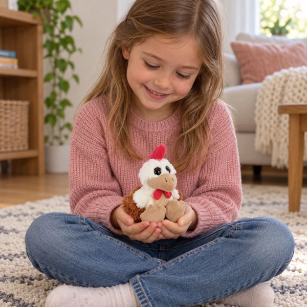 Peluche volaille “Pia”