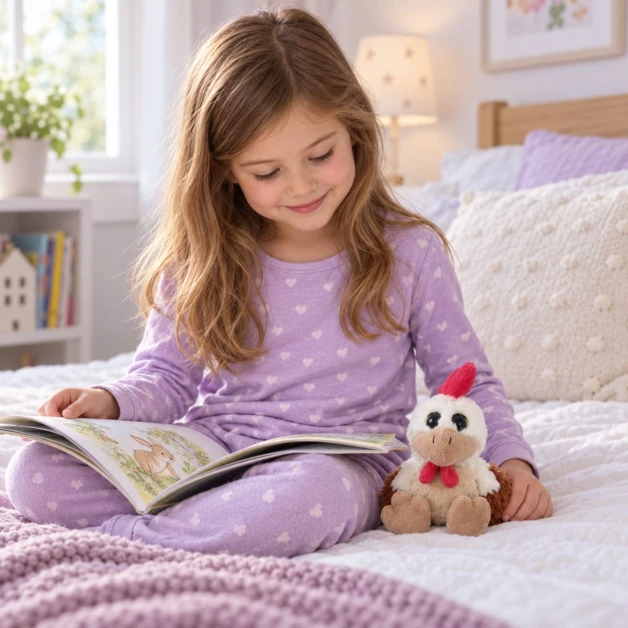 Peluche volaille “Pia”
